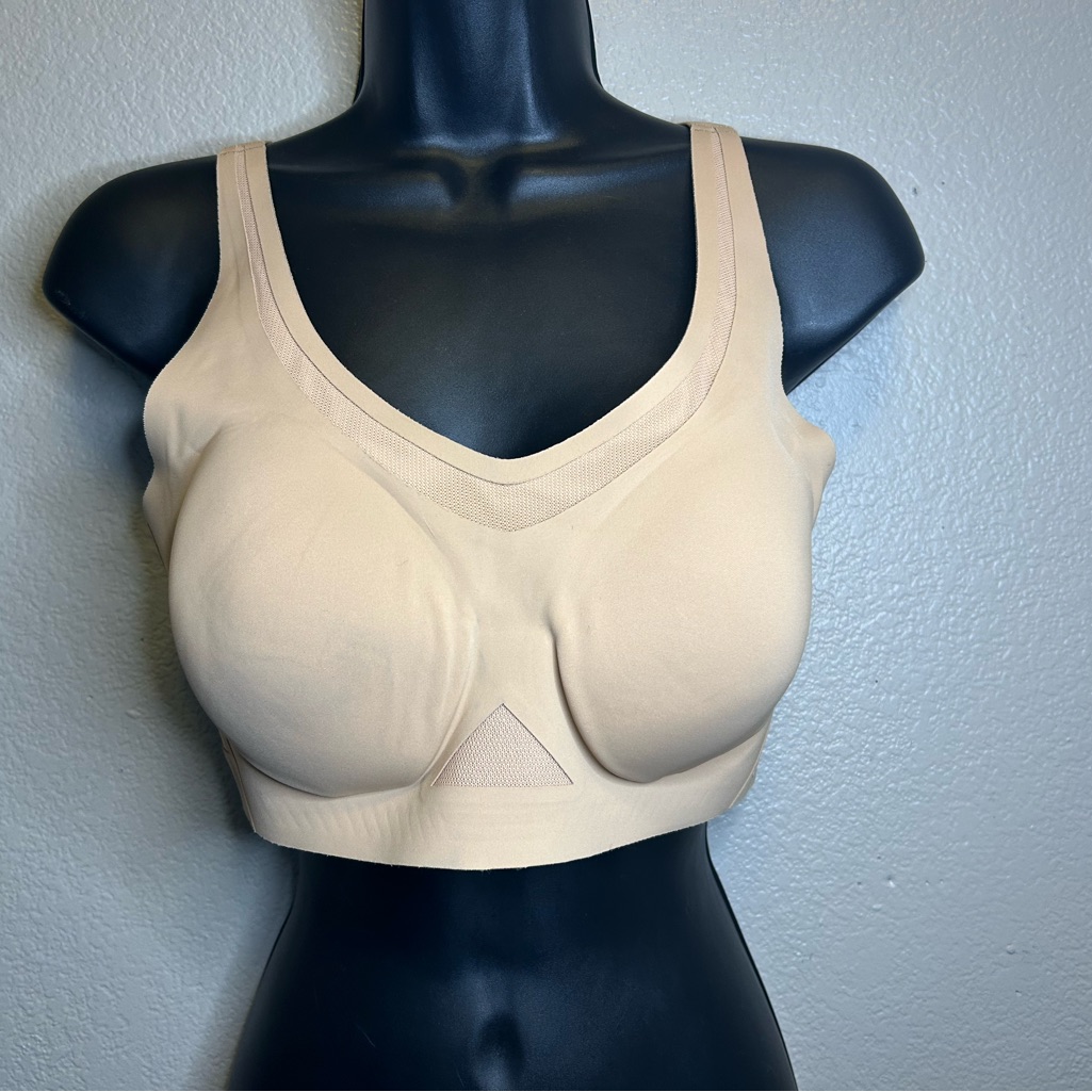 Honeylove Crossflex Activity Bra Wireless Seamless Comfort Smoothing Sz 36b/C
